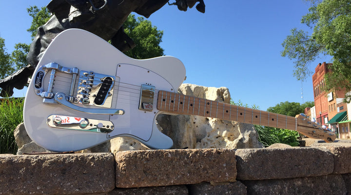 Tulsa Guitar Co White