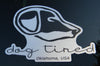 Dog Tired Vinyl Sticker
